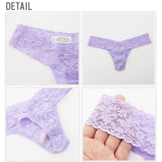 ハンキーパンキー ショーツ タンガ Hanky Panky ショーツ Ｔバック レディース セクシー レース 下着 アンダーウエア ローライズ ソング｜backyard｜18