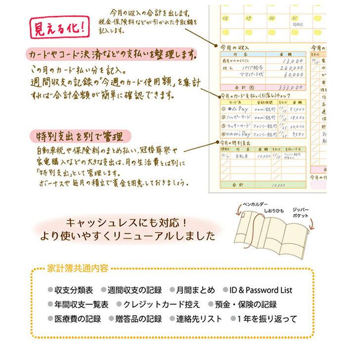 家計簿 a5 通販 ハウスキーピングブック クローズピン おしゃれ かわいい おこづかい帳 ノート 大人 林朋子 家計 簿 管理 新生活