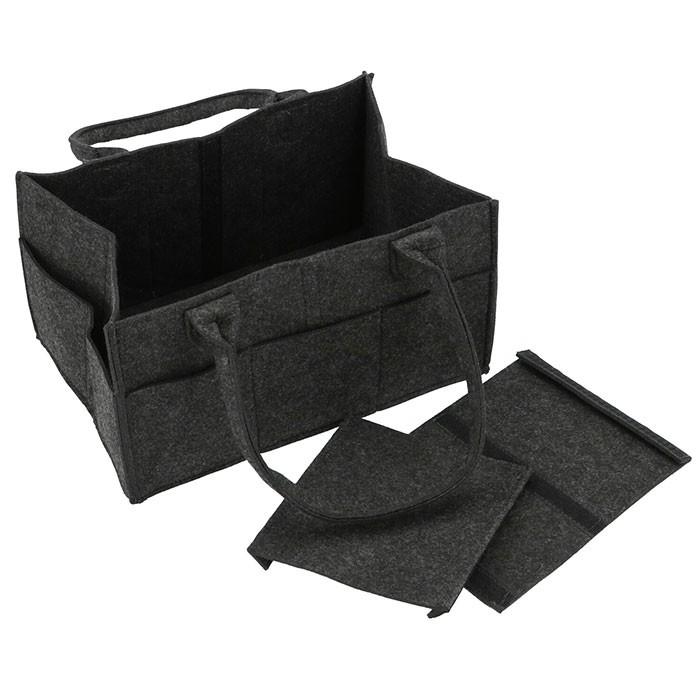 おむつストッカー 通販 おむつ 収納 持ち運び オムツストッカー おむつケース 大容量 仕切り付き ポケット付き おむつ収納 ストック おむつストッカー |  | 03