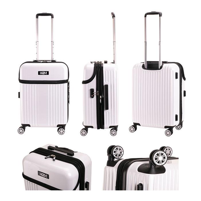 スーツケース HeM 通販HeM スーツケース ヘム リム 39-507 キャリーバッグ キャリーケース 機内持ち込み Mサイズ フロントオープン 拡張 トップオープン | HeM(バッグ) | 13