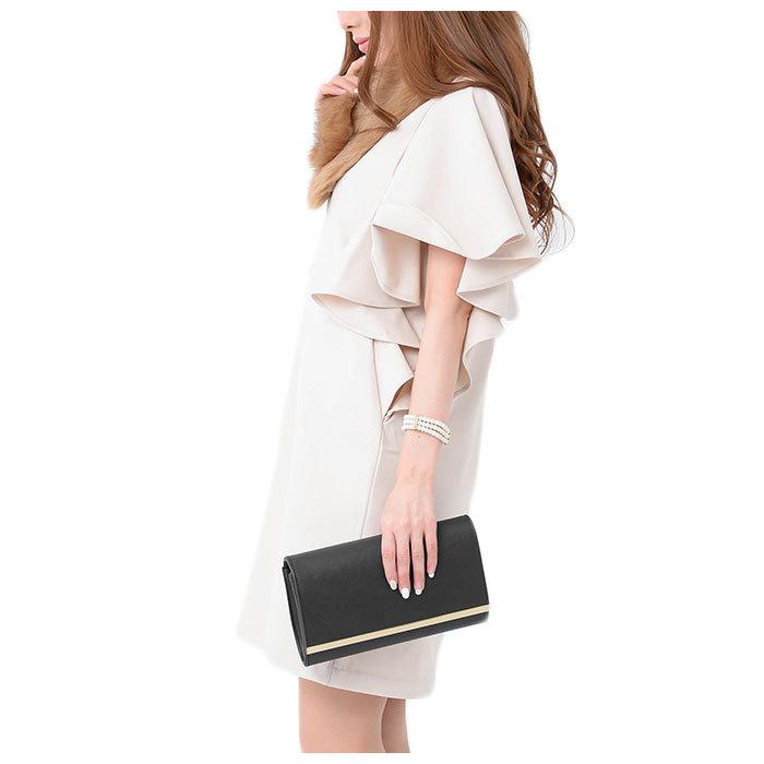 パーティーバッグ 大きめ 通販 クラッチバッグ レディース 結婚式 フォーマル 2way チェーンバッグ ショルダーバッグ 二次会 シンプル  パーティーバッグ |  | 02