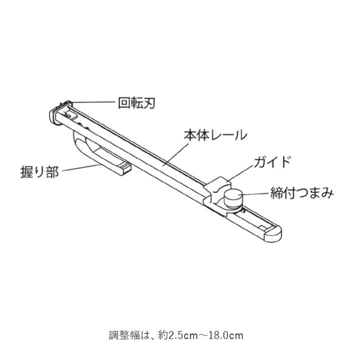 カッター 段ボール 通販 箱切り名人 小 箱切名人小 梱包用段ボール サイズ調整 段ボール箱 サイズ ミシン目 刃物 カッターナイフ 厚さ調整 厚物切り カッター | BACKYARD FAMILY | 07