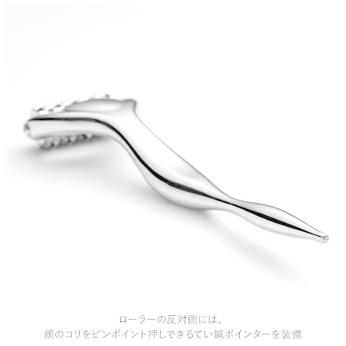美容 熱伝導トリートメントローラー 美容 鍼 ローラー 通販 アイケア フェイスケア ツボ押し ミニ 首 フェイスローラー コロコロ 顔 肌 ツボ押し棒 プレゼント | ブランド登録なし | 03
