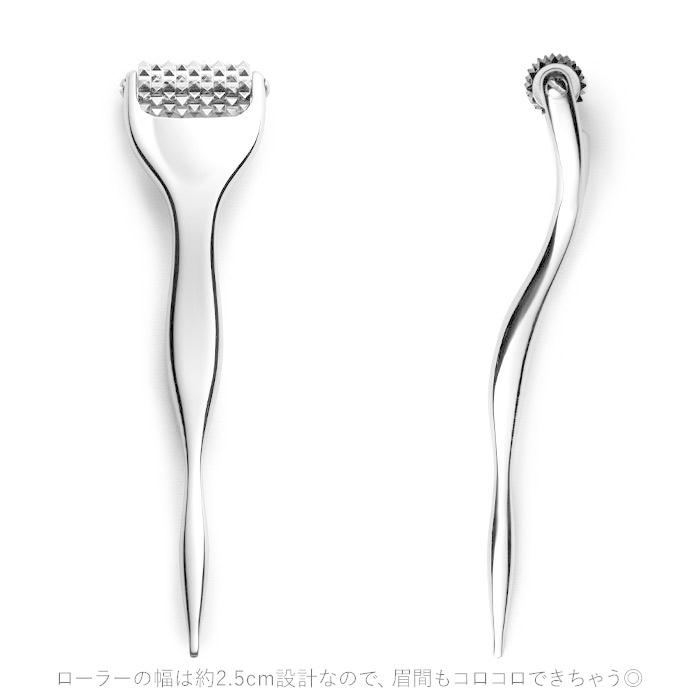 美容 熱伝導トリートメントローラー 美容 鍼 ローラー 通販 アイケア フェイスケア ツボ押し ミニ 首 フェイスローラー コロコロ 顔 肌 ツボ押し棒 プレゼント | ブランド登録なし | 04