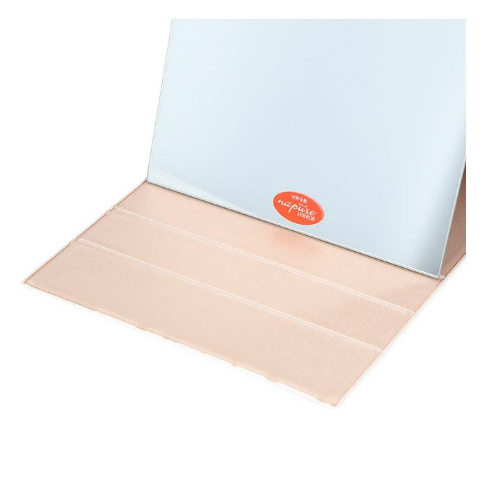 ナピュアミラー 通販 卓上ミラー スタンドミラー ミラー 卓上 折立鏡 コンパクトミラー 折立ミラー 鏡 かがみ 卓上鏡 プロ仕様 メイク 角度調整  ナピュアミラー |  | 05