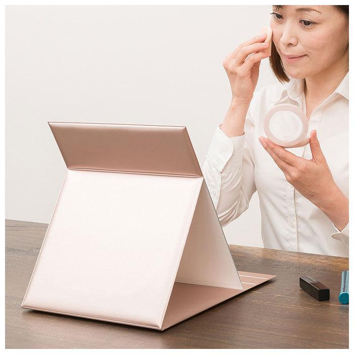 ナピュアミラー 3l 通販 卓上ミラー スタンドミラー ミラー 卓上 折立鏡 コンパクトミラー 折立ミラー 鏡 かがみ 卓上鏡 プロ仕様 メイク ナピュアミラー |  | 06