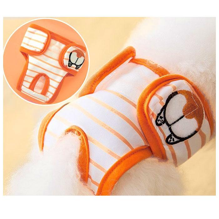 犬 オムツ パンツ タイプ 通販 生理パンツ マナーパンツ マナーウェア サニタリーパンツ おむつカバー 生理 犬用 イヌ いぬ メス 雌 女の子 おむつ 犬 | ブランド登録なし | 12