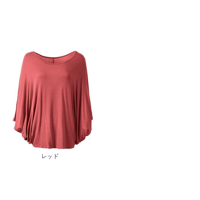 極美品☆Three Dots スリードッツ　ドルマンスリーブ　リネン　チュニック 楽天市場】女性用 ドルマンスリーブ7分袖チュニック ちぢみ織