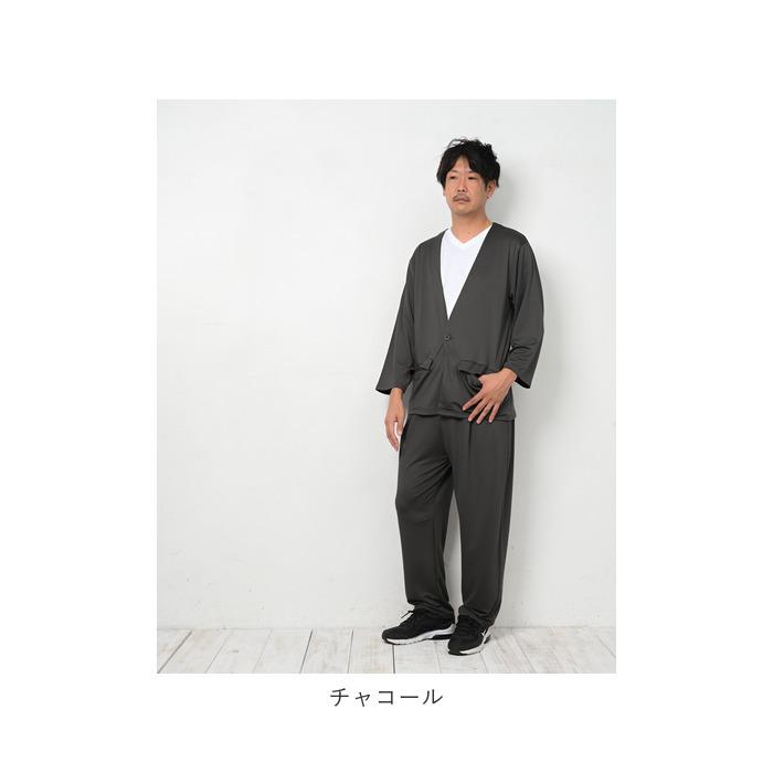 高撥水 通販高撥水 メンズ ルームウェア セットアップ 上下 普段着 ゆったり カジュアルスーツ カジュアル 撥水 超撥水 しわになりにくい 上下セット  高撥水 | ブランド登録なし | 19