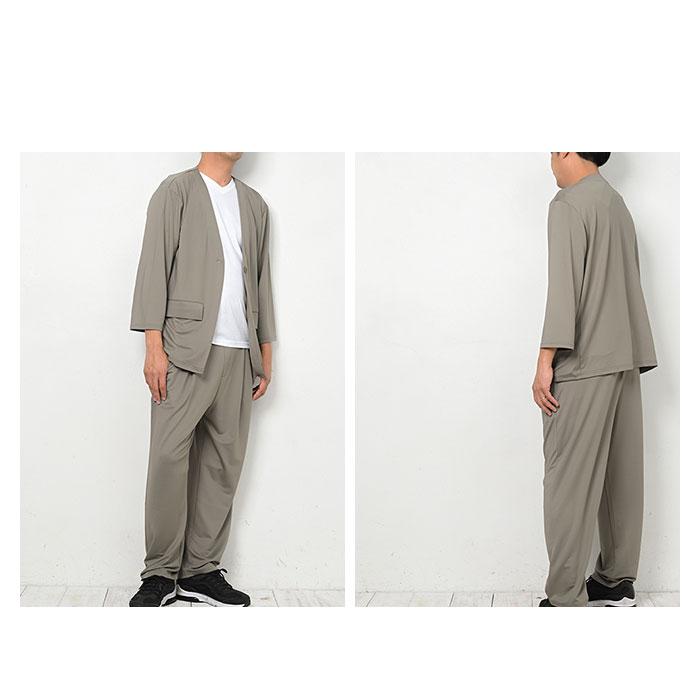 高撥水 通販高撥水 メンズ ルームウェア セットアップ 上下 普段着 ゆったり カジュアルスーツ カジュアル 撥水 超撥水 しわになりにくい 上下セット  高撥水 | ブランド登録なし | 08