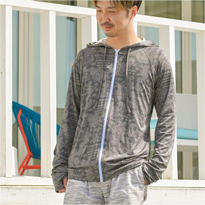 新品未使用 ラッシュガード メンズ 長袖 通販 おしゃれ 柄 パーカー 夏 ジップアップ M L Xl Xxl 海 プール 海水浴 Uvカット 紫外線対策 Upf50 接触冷感 ひんやり2 0円 Whitesforracialequity Org