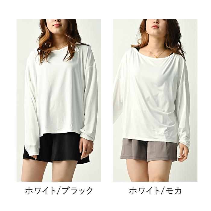 ラッシュガード 通販ラッシュガード レディース 上下セット 長袖 おしゃれ パーカー プルオーバー 無地 シンプル ショートパンツ セットアップ  ラッシュガード |  | 25