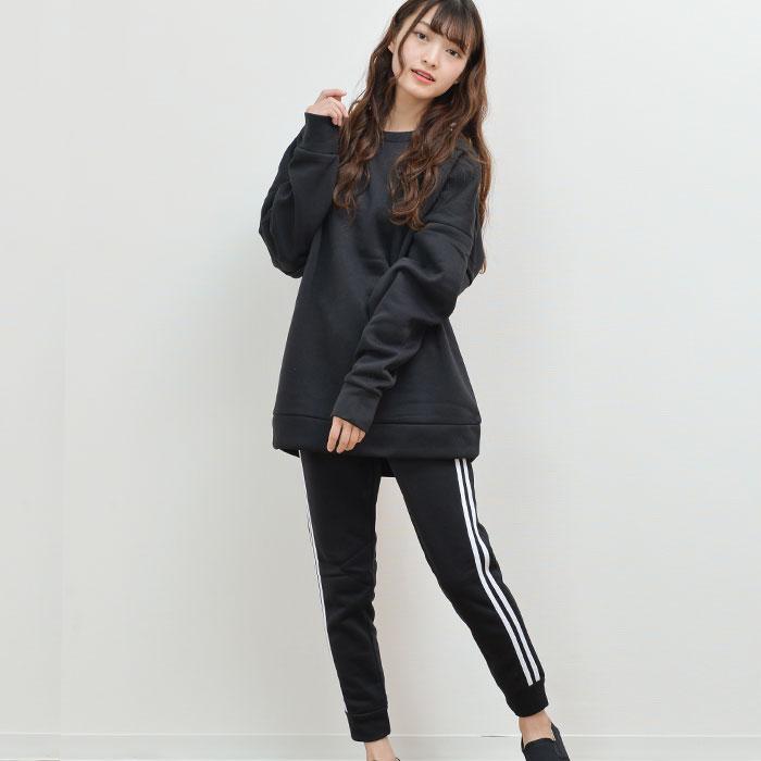 レディース 通販レディース ルームウェア 上下セット 長袖 ラインパンツ プルオーバー トレーナー パジャマ 冬 秋冬 スウェット 上下 おしゃれ レディース | 