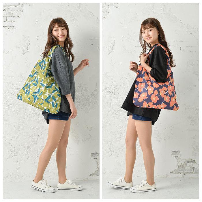 エコバッグ 弁当 通販 コンビニ レジ袋 トートバッグ型 軽量 軽い 大容量 おしゃれ かわいい 折りたたみ コンパクト お買い物バッグ エコバッグ | BACKYARD FAMILY | 17