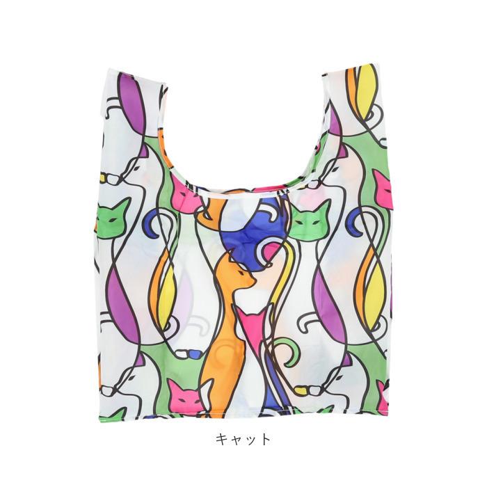 エコバッグ マチ広 弁当 通販 コンビニ レジ袋型 小さめ コンパクト 軽量 軽い 大容量 おしゃれ かわいい 折りたたみ お買い物バッグ エコバッグ | BACKYARD FAMILY | 19