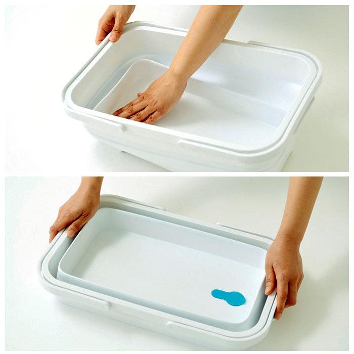 ランドリーバスケット 折りたたみ 通販 四角 大 容量 足湯 シリコン 浸け置き バケツ ソフトバスケット たらい 折り畳み キャンプ ランドリーバスケット |  | 10