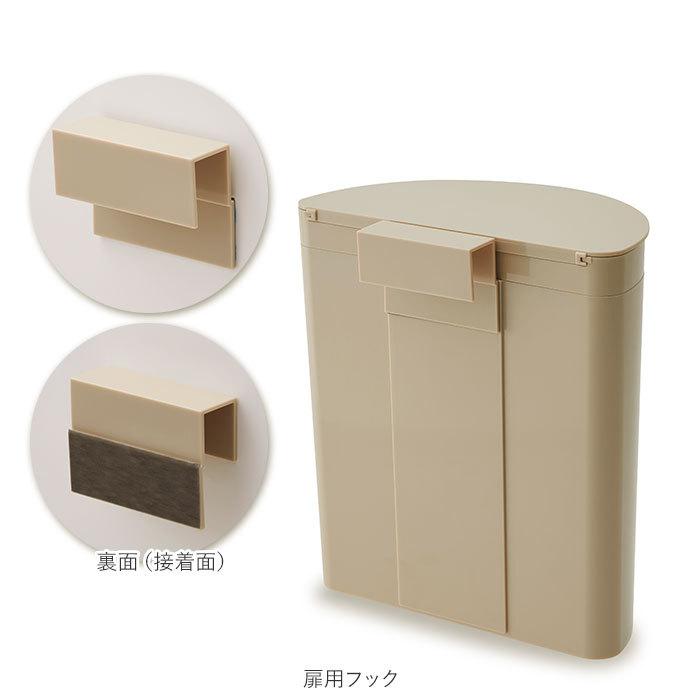 メルナミニ Meluna mini ダストボックス マグネット 通販 フック ごみ箱 フタ付き フタ 取り外し 壁掛け 日本製 台所 洗濯機 冷蔵庫 サークル  メルナミニ |  | 12