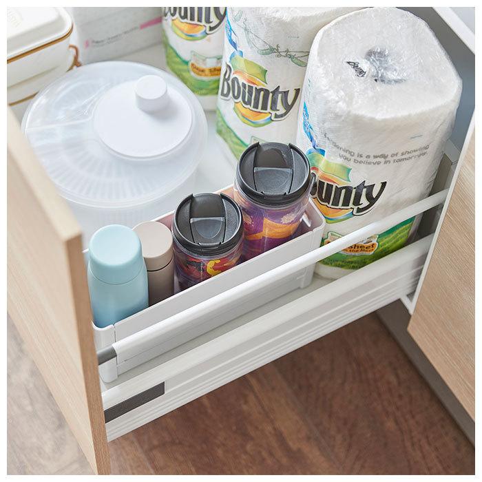 ボトルホルダー 通販 横型 ヨコ型 ボトル ホルダー スパイスケース 水切り 持ち手付き マグネット付き 開閉トレイ 開閉式トレー 収納 すっきり ボトルホルダー | ブランド登録なし | 06