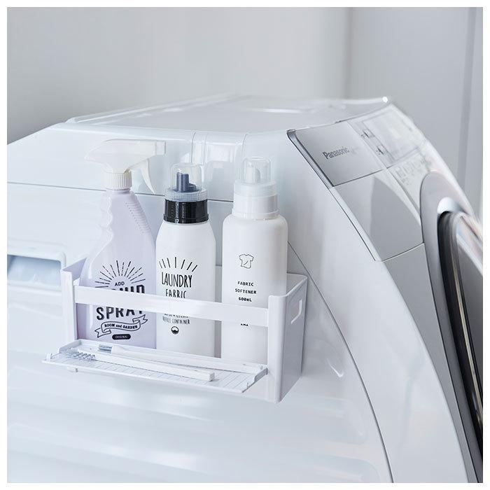 ボトルホルダー 通販 横型 ヨコ型 ボトル ホルダー スパイスケース 水切り 持ち手付き マグネット付き 開閉トレイ 開閉式トレー 収納 すっきり ボトルホルダー | ブランド登録なし | 07