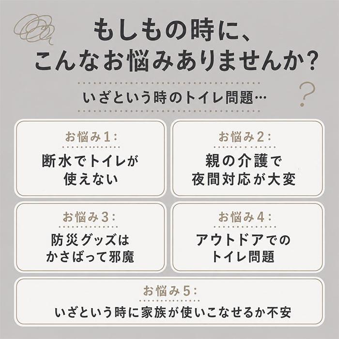 簡易トイレ 折りたたみ 通販 携帯トイレ 災害用 非常用トイレ ポータブルトイレ 非常用簡易トイレ 災害用トイレ 防災トイレ 椅子 簡易トイレ | BACKYARD FAMILY | 04