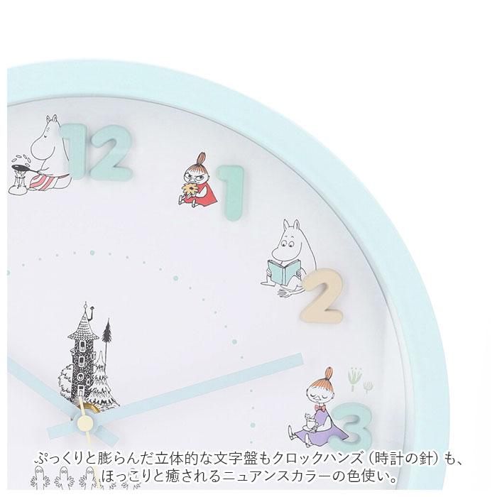 MOOMIN 壁掛け時計 通販壁掛け時計 かわいい ムーミン グッズ