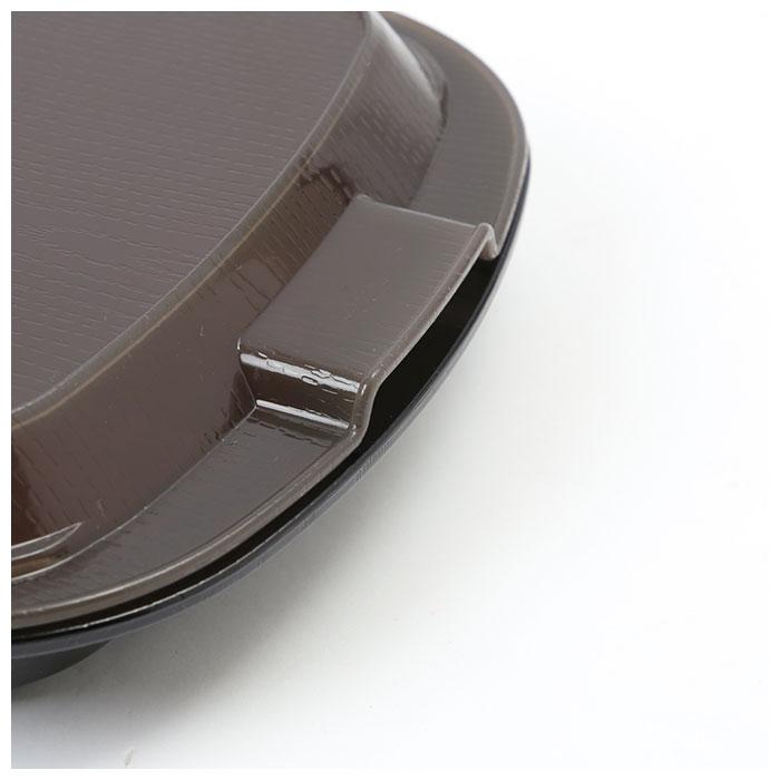 ランチプレート フタ付き 通販 hakoya 弁当 箱 仕切り 仕切り皿 和食器 弁当箱 レンジ対応 食洗機対応 お皿 食器 プラスチック 木目調 日本製 ランチプレート |  | 13