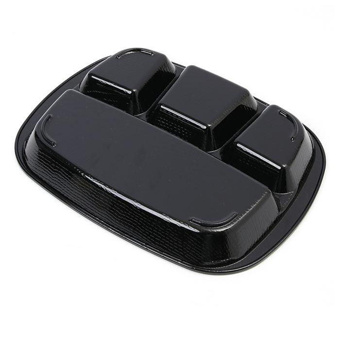 ランチプレート フタ付き 通販 hakoya 弁当 箱 仕切り 仕切り皿 和食器 弁当箱 レンジ対応 食洗機対応 お皿 食器 プラスチック 木目調 日本製 ランチプレート |  | 16