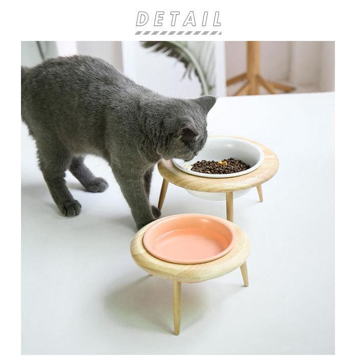 爆買い新作 フードボウル 高さがある 通販 猫 犬 木製 陶器 高さ調整 フードボール フードスタンド 食器スタンド 食事台 食器台 ご飯台 エサ台 おしゃれ かわいい2 271円 Whitesforracialequity Org