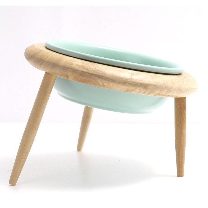 フードボウル 高さがある 通販 猫 犬 木製 陶器 高さ調整 フードボール フードスタンド 食器スタンド 食事台 食器台 ご飯台 エサ台 おしゃれ フードボウル |  | 07