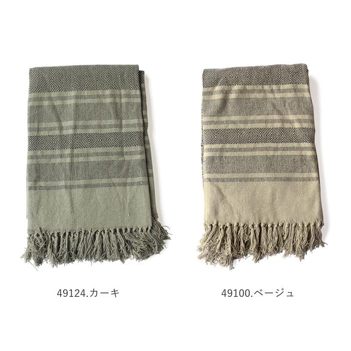 マルチカバー 通販マルチカバー ソファー おしゃれ ベッド 長方形 150 × 225 cm マルチクロス コットン 綿 織り込み 模様 柄 ウェーブ トライバル マルチカバー |  | 24