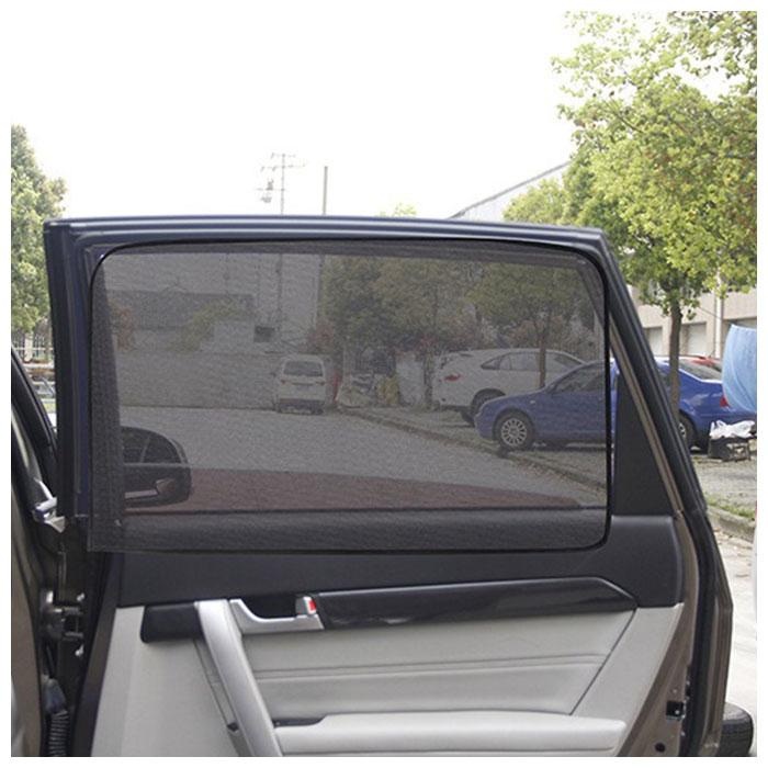 サンシェード 車 通販 1枚 メッシュカーテン カーシェード 遮光 車用カーテン 取り付け 簡単 マグネット式 UVカット 断熱 前部窓 後部窓 日除け サンシェード |  | 03