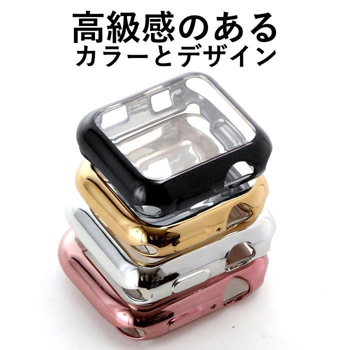 アップルウォッチ カバー 通販 保護ケース Apple Watch series2 series3 38mm 42mm series4 series5 40mm 44mm 本体カバー 軽量 薄型 透明 TPU アップルウォッチ |  | 05