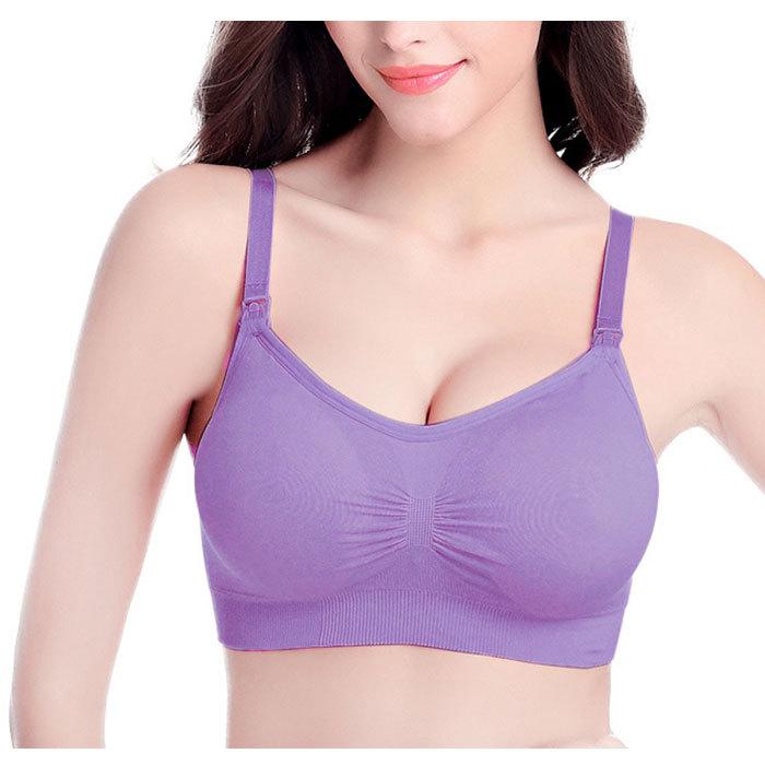 マタニティブラ 通販 授乳ブラ 2点セット 2点 セット 授乳ブラジャー マタニティ ブラ ノンワイヤー レース 授乳用 インナー 下着 産後 高弾性 マタニティブラ | BACKYARD FAMILY | 02
