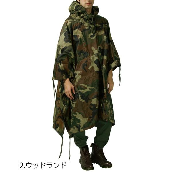 レインコート 自転車 レインポンチョ レインスーツ メンズ レイン フェス 定番 アウトドア ミリタリー 自転車 カッパ 雨合羽 | ブランド登録なし | 04