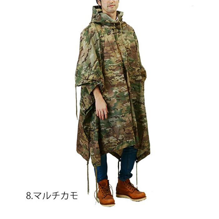 レインコート 自転車 レインポンチョ レインスーツ メンズ レイン フェス 定番 アウトドア ミリタリー 自転車 カッパ 雨合羽 | ブランド登録なし | 10