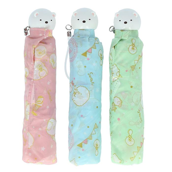 折りたたみ傘 子供 女の子 通販 50センチ 50cm すみっコぐらし 小学生 ガールズ キャラクターグッズ 置き傘 雨 女の子 雨傘 レイングッズ 折りたたみ傘 |  | 05