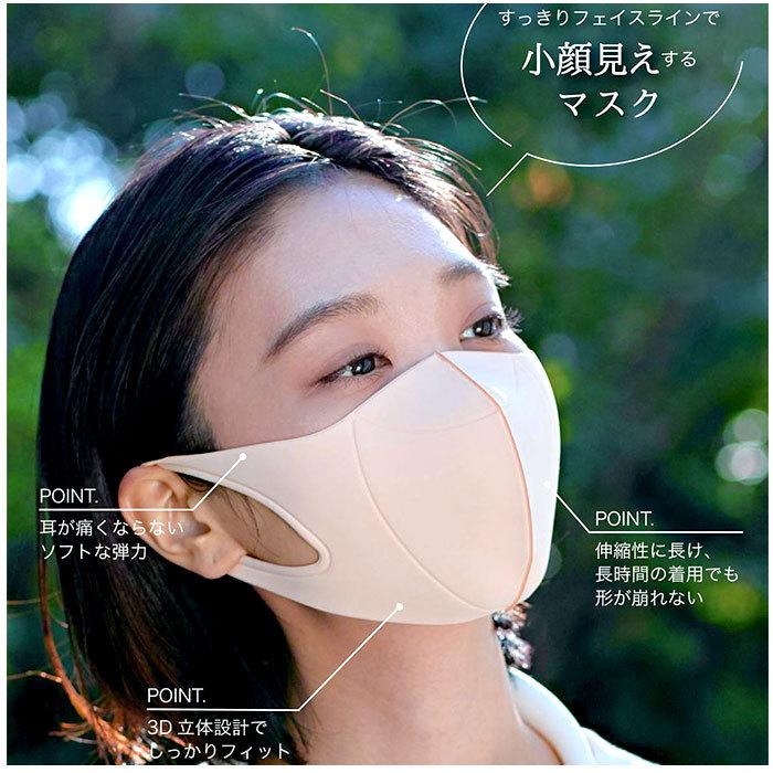 ウルトラパフマスク 通販 jiggly マスク 洗える 手洗い ポリウレタン 立体 抗菌 UVカット 息がしやすい 耳が痛くならない 紫外線遮蔽率 99％ ウルトラパフマスク |  | 12