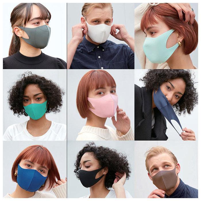 ウルトラパフマスク 通販 jiggly マスク 洗える 手洗い ポリウレタン 立体 抗菌 UVカット 息がしやすい 耳が痛くならない 紫外線遮蔽率 99％ ウルトラパフマスク |  | 13