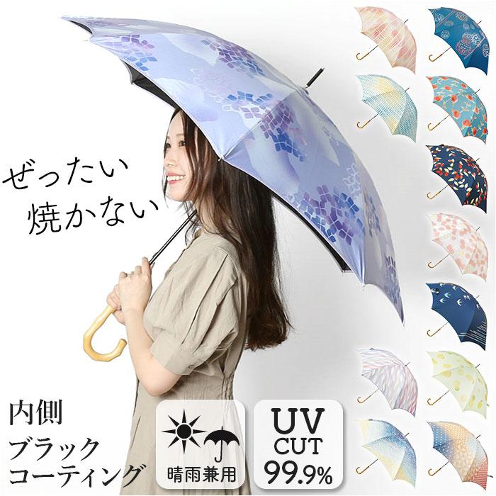 晴雨兼用傘 長傘 遮光 通販 晴雨兼用 日傘 雨傘 かさ カサ レディース 手開き ピーナッツハンドル 持ちやすい グラスファイバー 裏面PUコーティング 晴雨兼用傘 | 