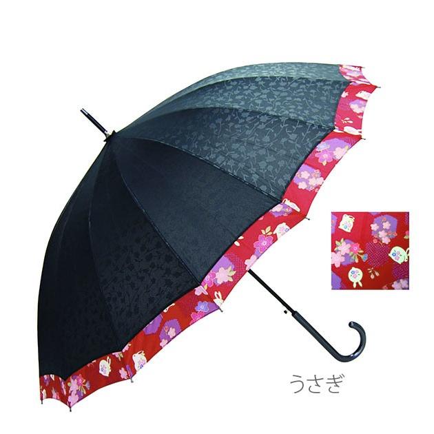 傘 レディース 長傘 おしゃれ ワンタッチ 55cm 16本骨 かわいい 丈夫 ジャンプ かさ 長傘 長がさ UVカット 日傘 晴雨兼用 男女兼用 |  | 07