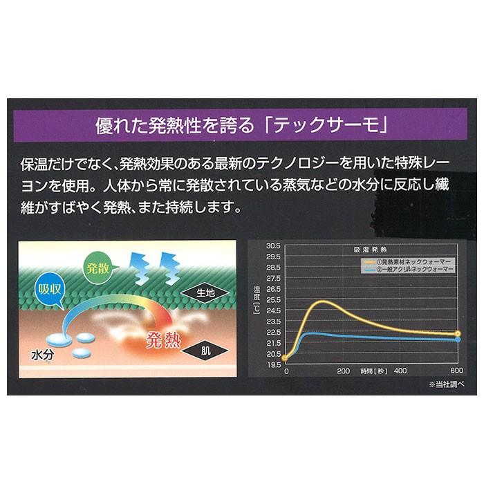 ネックウォーマー メンズ 通販 フェイスウォーマー 通勤 通学 防寒 冬 秋冬 防風 保温 BODY TOUGHNESSS ボディタフネス テックサーモ 首元 首 ネックウォーマー | おたふく（手袋） | 05