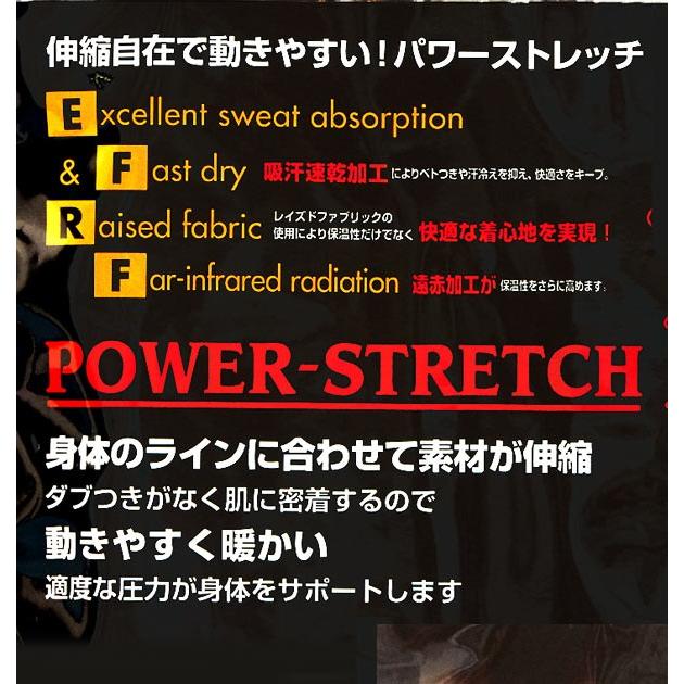 インナータイツ ボディタフネス BODY TOUGHNESS 通販 ロングタイツ 10分丈 メンズ スパッツク パワーストレッチ S M L 2L 3L 発熱 保湿 防寒 インナータイツ | おたふく（手袋） | 02
