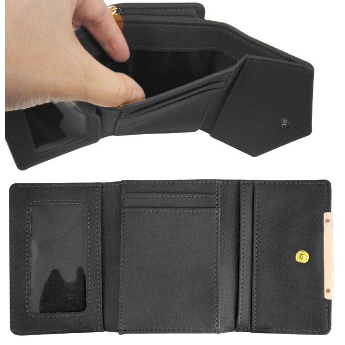 財布 通販財布 レディース 三つ折り コンパクト 三つ折り財布 ボックス
