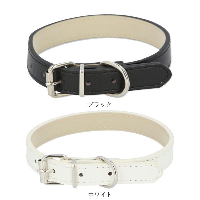 ペット 通販ペット 首輪 おしゃれ 猫 犬 痛くない かわいい 可愛い シンプル ネコ イヌ 小型犬 中型犬 散歩 ペット用品 ペットグッズ PUレザー 合皮 革 | BACKYARD FAMILY | 26
