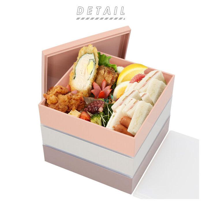重箱 3段 通販 三段重 ランチボックス 三段重箱 ファミリーサイズ お花見弁当 オードブル 容器 洋風 おせち 5 5寸 おしゃれ かわいい 日本製 ブランド Backyard Family ママタウン 通販 Paypayモール