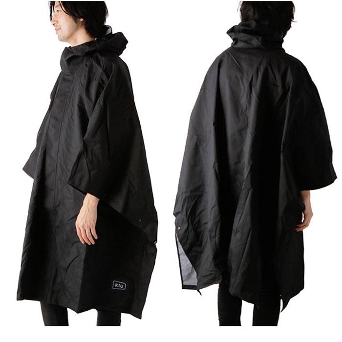 kiu レインポンチョ 通販 自転車 レディース メンズ おしゃれ レインコート 防水 透湿 止水ファスナー フルジップ リュック対応 アウトドア キャンプ | KiU | 20
