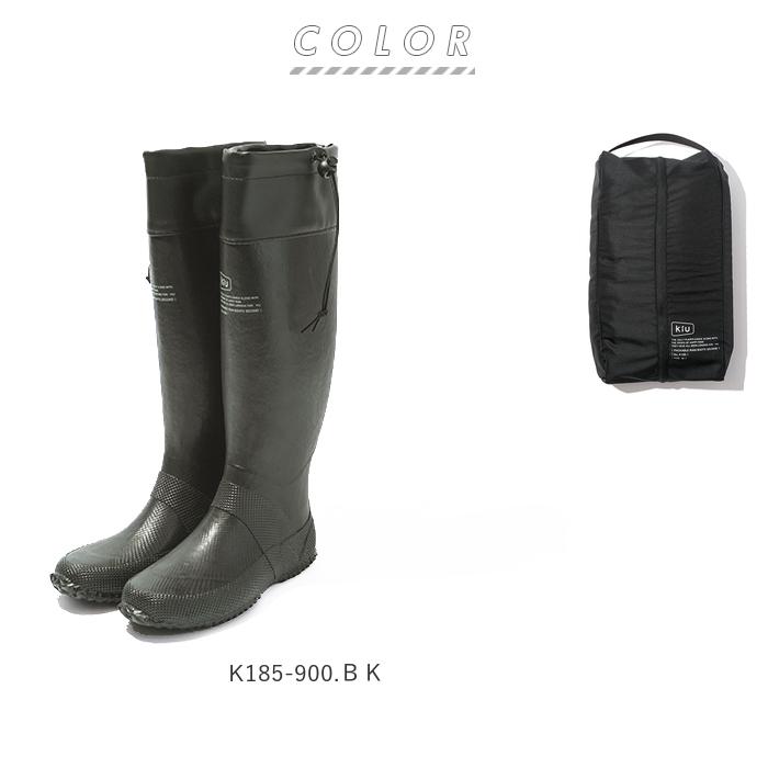 レインブーツ 通販レインブーツ ロング レディース メンズ おしゃれ 長靴 かわいい シンプル KiU キウ 無地 ロゴ 蒸れにくい 疲れにくい レインブーツ | KiU | 13