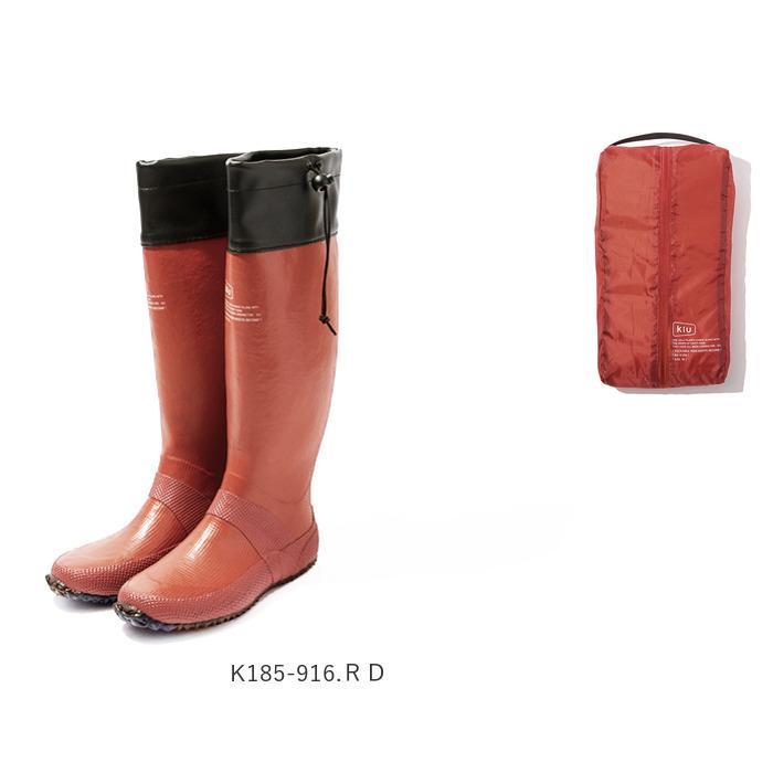 レインブーツ 通販レインブーツ ロング レディース メンズ おしゃれ 長靴 かわいい シンプル KiU キウ 無地 ロゴ 蒸れにくい 疲れにくい レインブーツ | KiU | 15