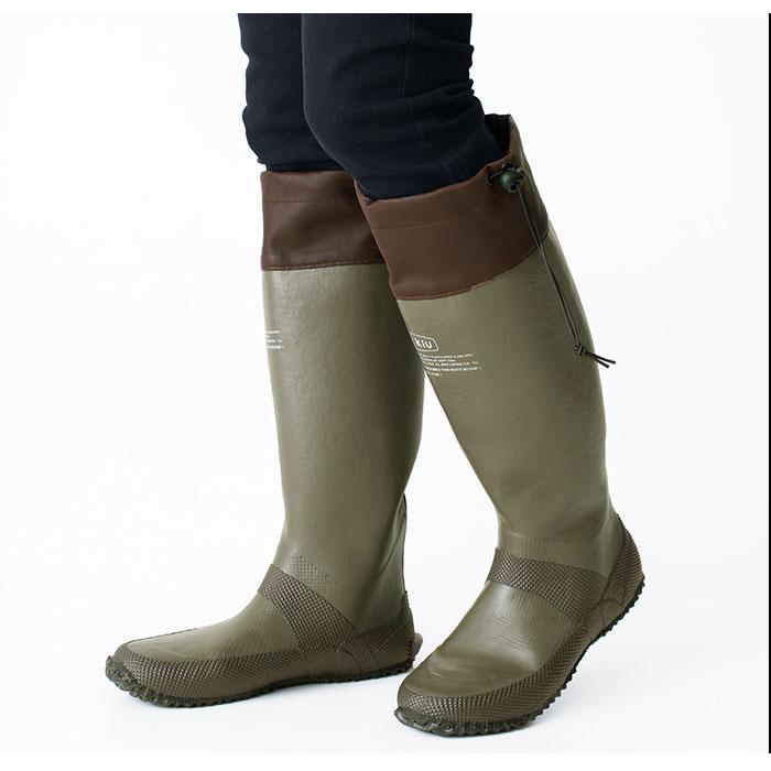 レインブーツ 通販レインブーツ ロング レディース メンズ おしゃれ 長靴 かわいい シンプル KiU キウ 無地 ロゴ 蒸れにくい 疲れにくい レインブーツ | KiU | 05