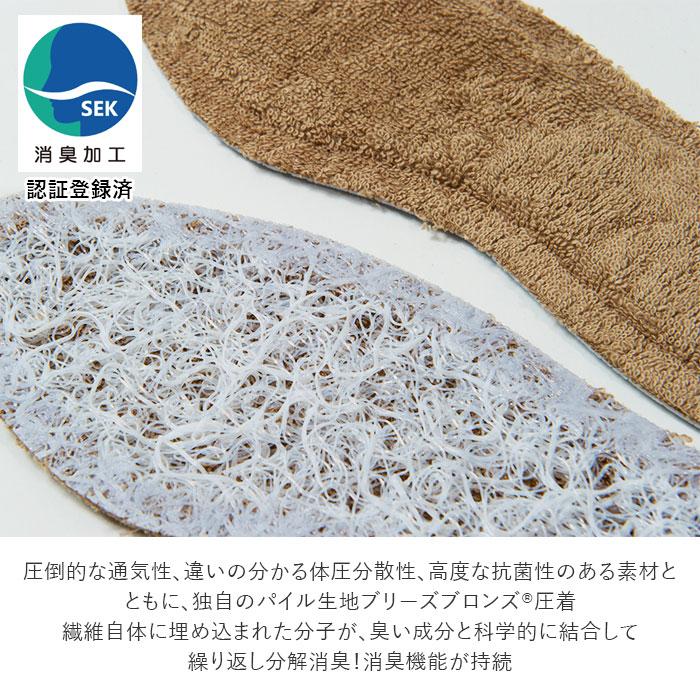 インソール 通販インソール 消臭 BreezeBronze ブリーズブロンズ ブリーズエアーインソール クッション 抗菌 体圧分散 蒸れにくい 自衛隊 革靴 Lサイズ メンズ | Breeze Bronze | 06